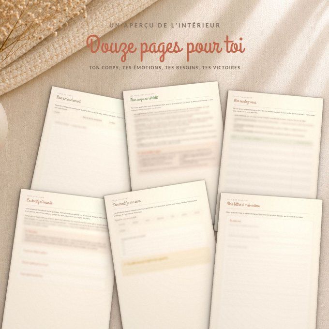 Mon carnet post-partum