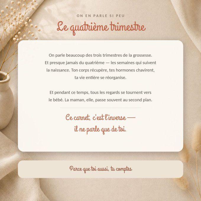 Mon carnet post-partum