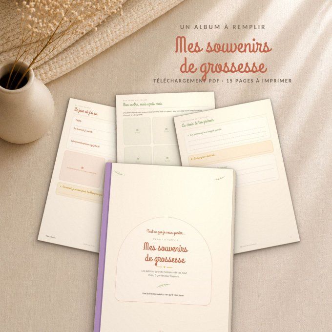 Mes souvenirs de grossesse